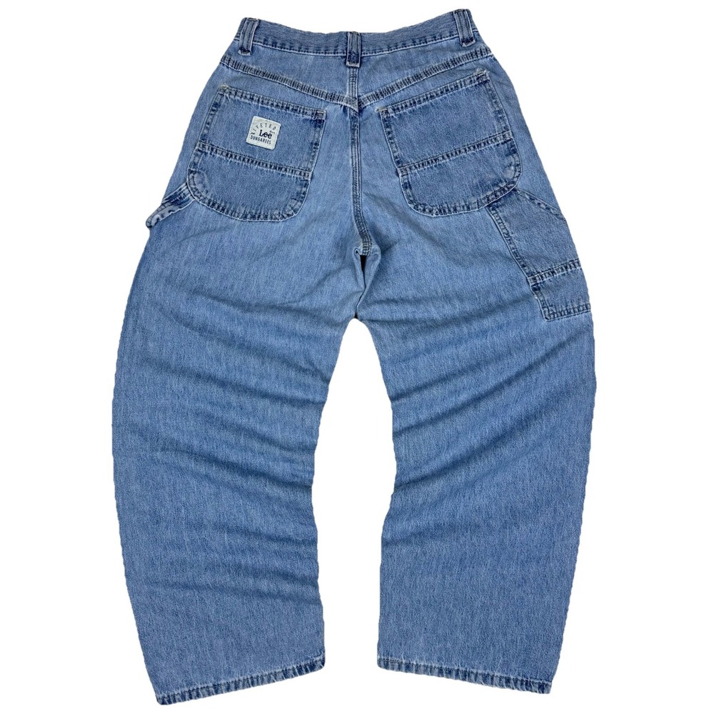 Lee Dungarees Carpenter Jeans Boys‎ 14 (27x27) Blue Relaxed Fit Y2k Skater Vtg